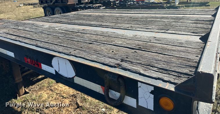 image for item EJ5254 2008 Viking VFD46R16F40T drop deck equipment trailer