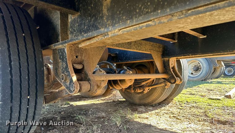 image for item EJ5254 2008 Viking VFD46R16F40T drop deck equipment trailer