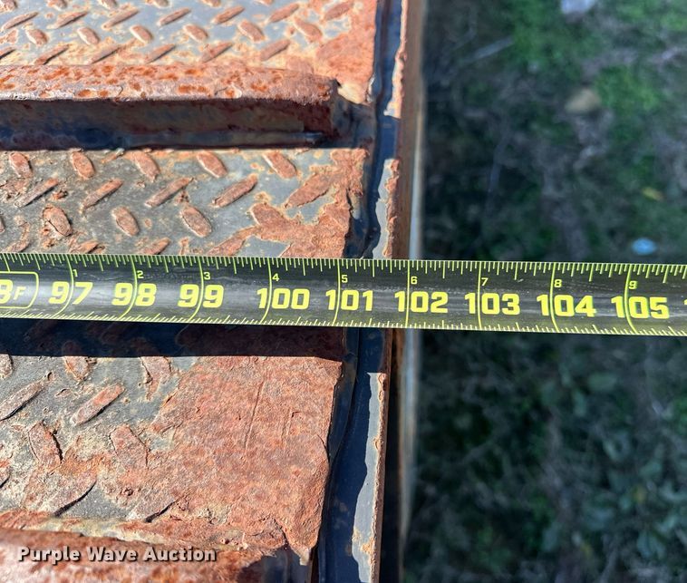 image for item EJ5254 2008 Viking VFD46R16F40T drop deck equipment trailer