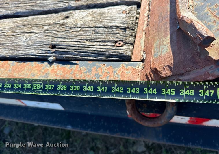 image for item EJ5254 2008 Viking VFD46R16F40T drop deck equipment trailer