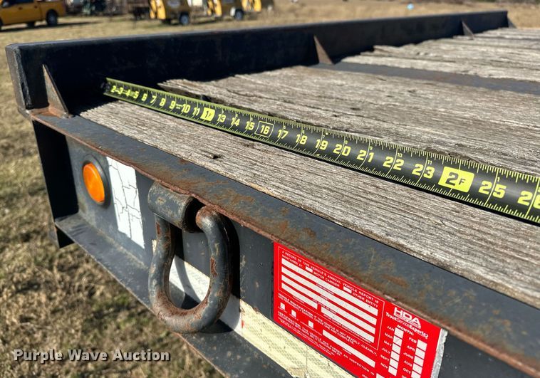 image for item EJ5254 2008 Viking VFD46R16F40T drop deck equipment trailer