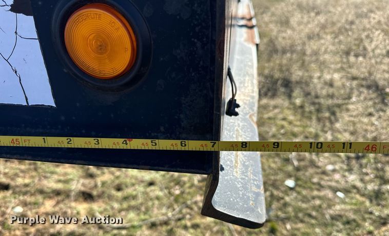 image for item EJ5254 2008 Viking VFD46R16F40T drop deck equipment trailer