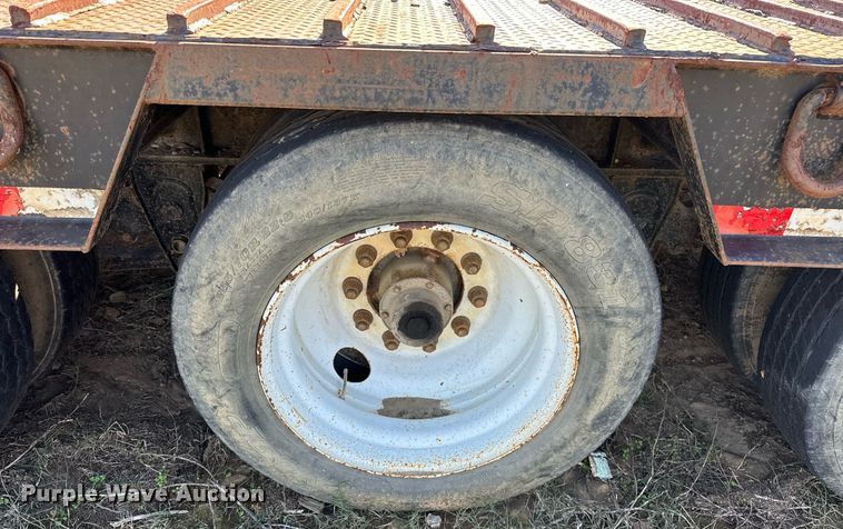 image for item EJ5254 2008 Viking VFD46R16F40T drop deck equipment trailer