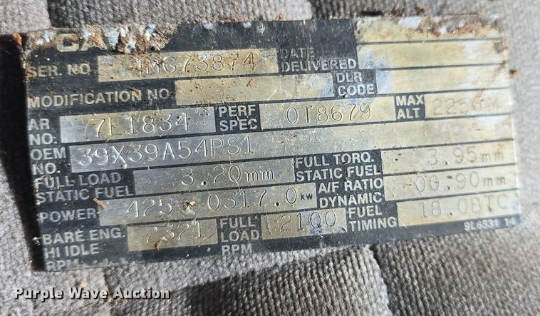 image for item EK2426 1990 Kenworth T600 semi truck