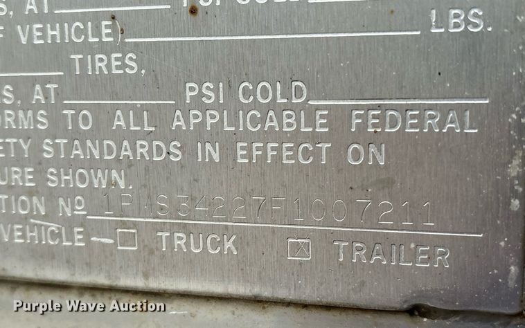 image for item EM0007 1985 Polar tank trailer