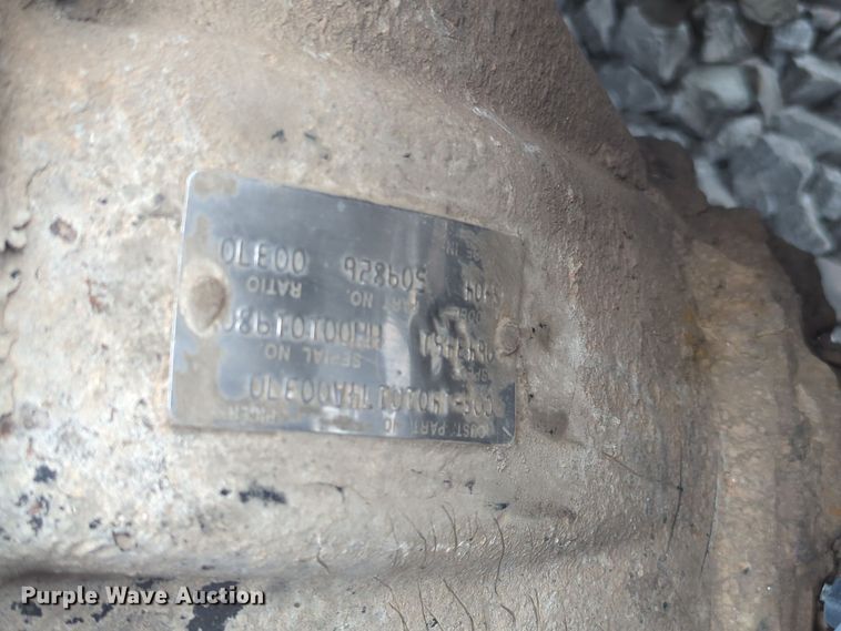 image for item ER1007 Tandem rear axle assembly