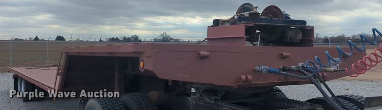 image for item ER1008 1977 Landoll drop deck trailer