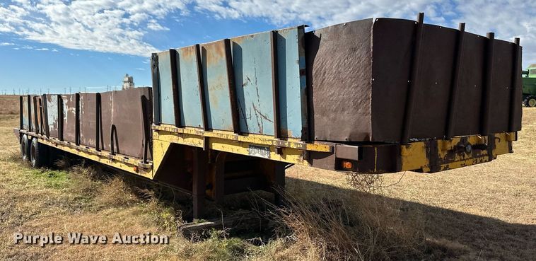 image for item ER8333 1975 Fontaine DPT-2-5042 drop deck trailer