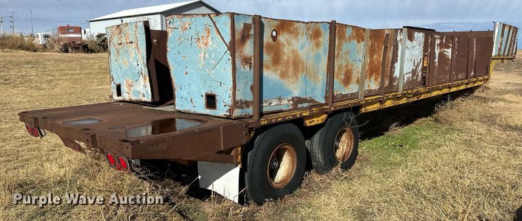 image for item ER8333 1975 Fontaine DPT-2-5042 drop deck trailer