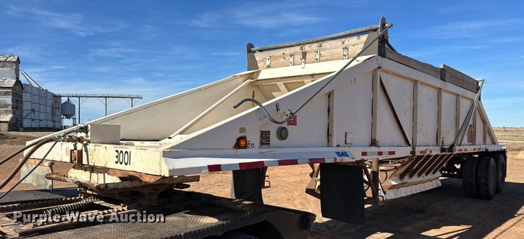image for item ER8358 1985 Ranch bottom dump trailer