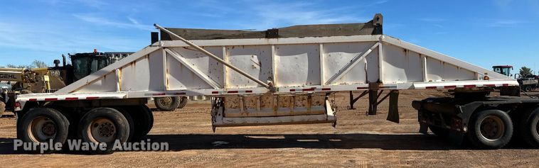 image for item ER8358 1985 Ranch bottom dump trailer