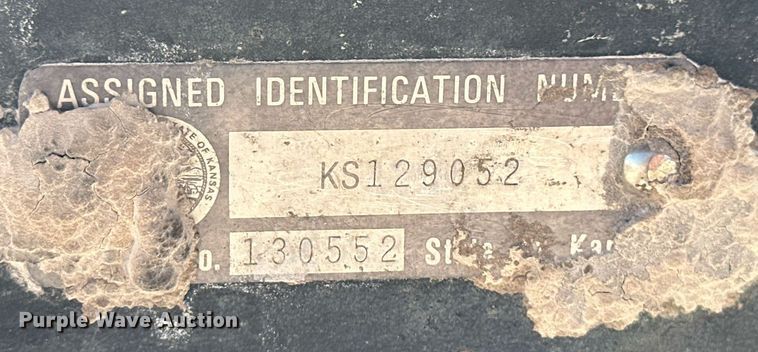 image for item ER8366 2009 end dump trailer