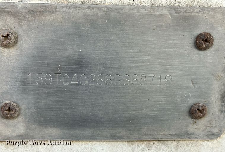 image for item ER8399 2006 Sudenga feed delivery trailer