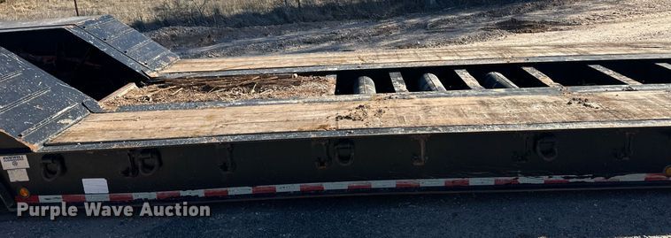 image for item ER8447 2020 Kaufman lowboy equipment trailer