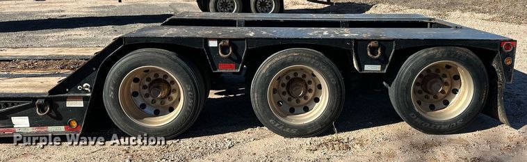 image for item ER8447 2020 Kaufman lowboy equipment trailer