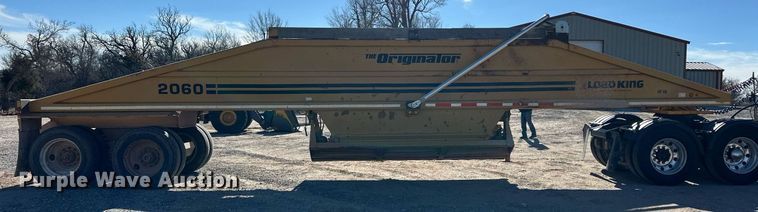 image for item ER8449 1995 Load King bottom dump trailer