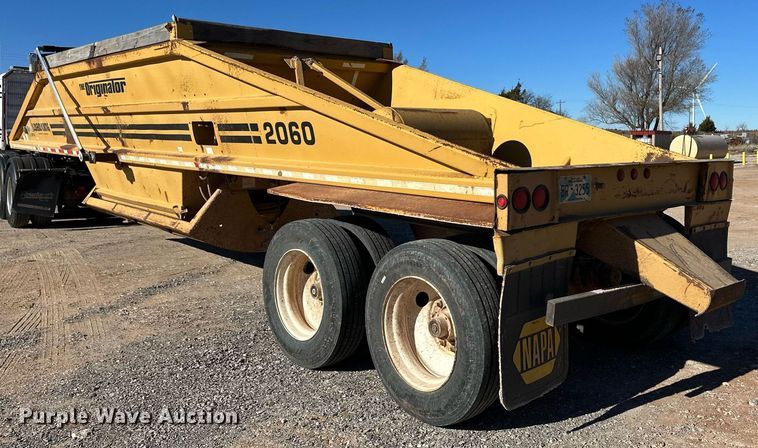 image for item ER8449 1995 Load King bottom dump trailer