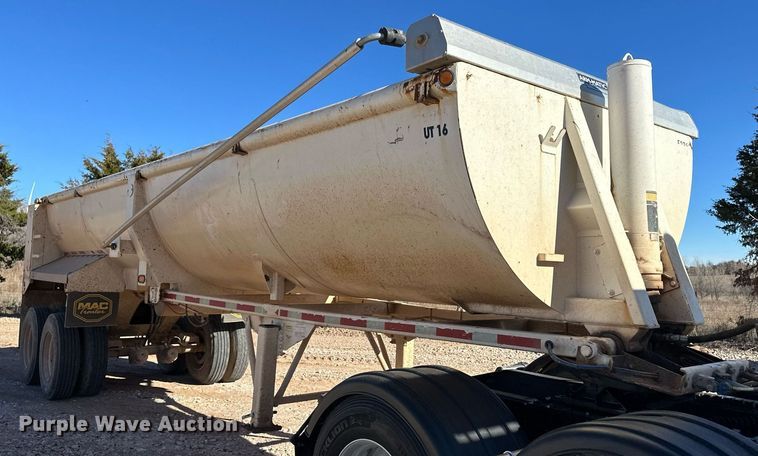 image for item ER8450 2018 Mac end dump trailer