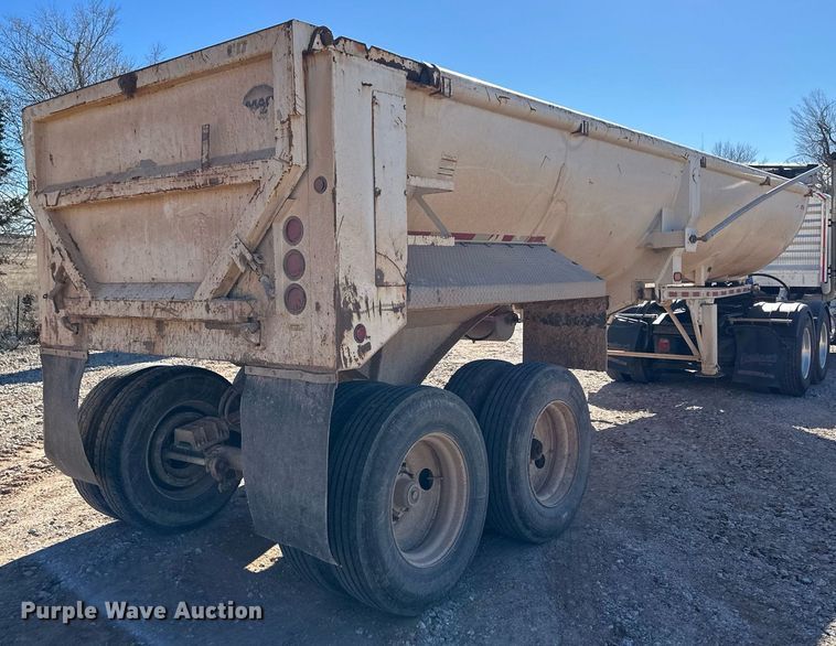 image for item ER8450 2018 Mac end dump trailer