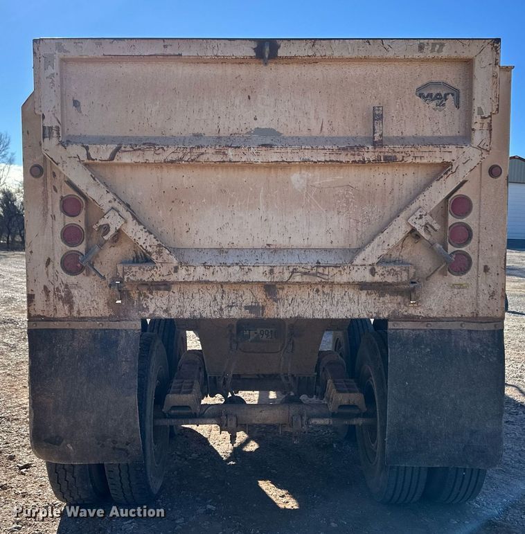 image for item ER8450 2018 Mac end dump trailer