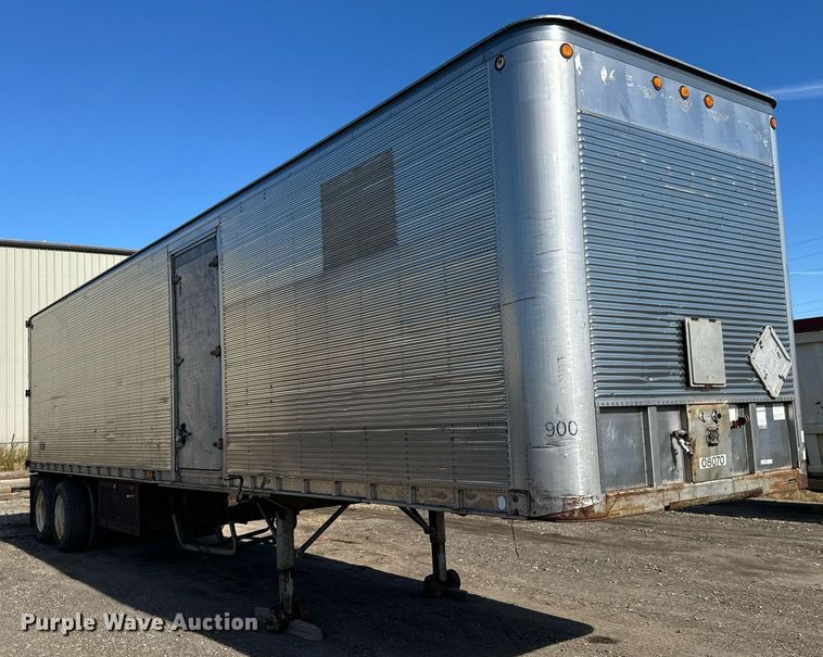 image for item MS9968 1966 Fruehauf  Dry van trailer