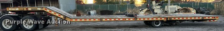 image for item MT9023 1993 Etnyre SR35TL drop deck hydraulic tail equipment trailer