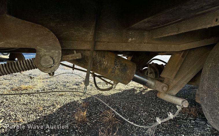 image for item MT9023 1993 Etnyre SR35TL drop deck hydraulic tail equipment trailer