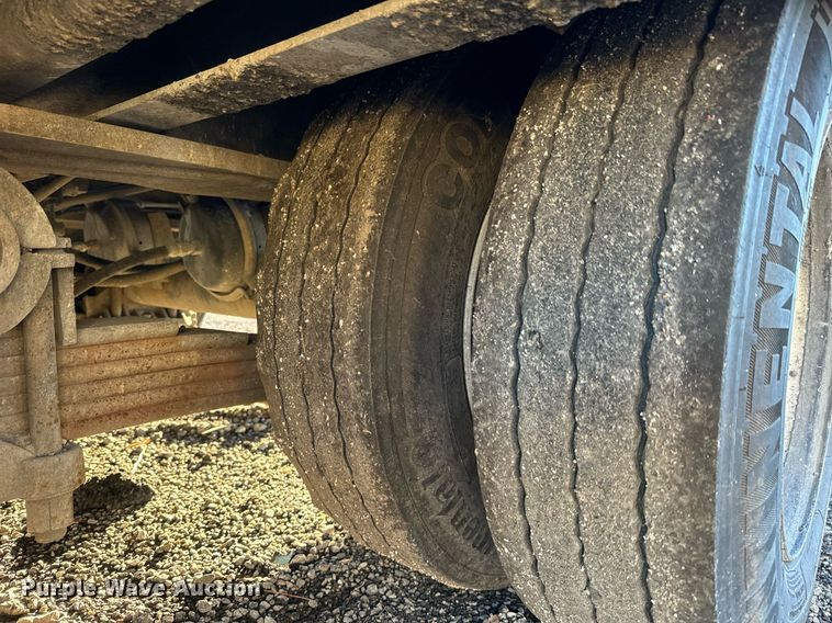 image for item MT9023 1993 Etnyre SR35TL drop deck hydraulic tail equipment trailer