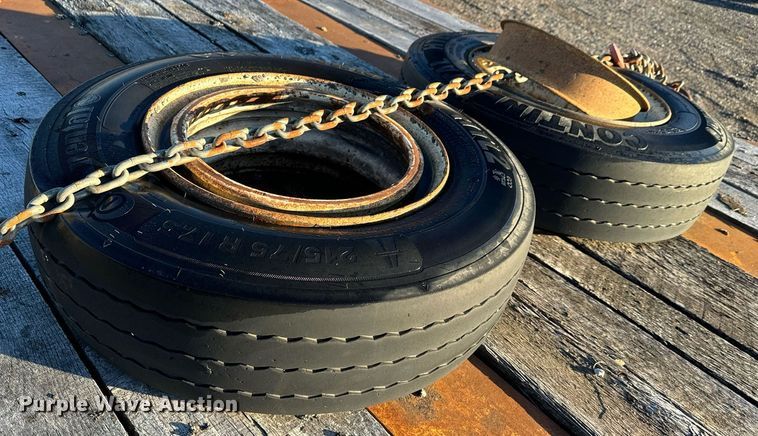 image for item MT9023 1993 Etnyre SR35TL drop deck hydraulic tail equipment trailer