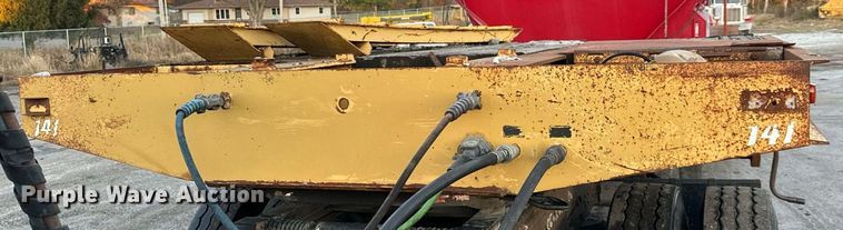 image for item MT9025 1988 Hyster SR35TL drop deck hydraulic tail equipment trailer