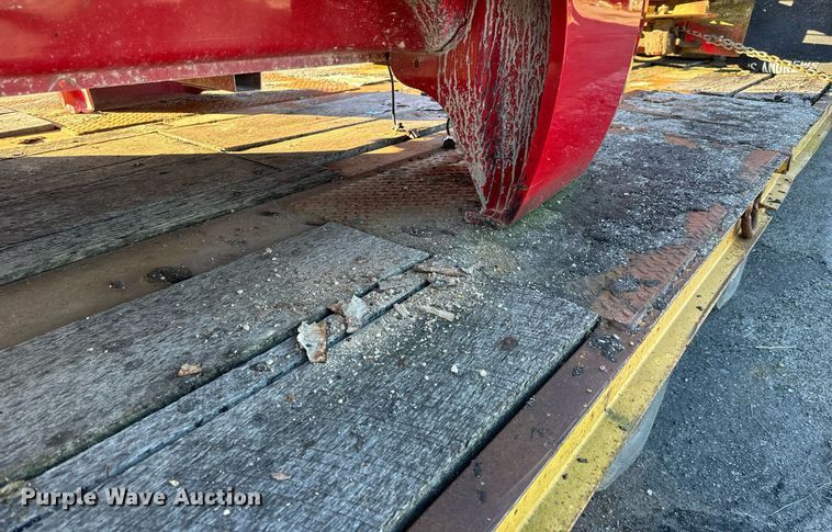 image for item MT9025 1988 Hyster SR35TL drop deck hydraulic tail equipment trailer