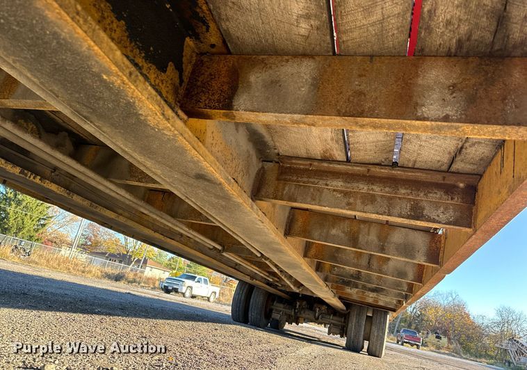 image for item MT9025 1988 Hyster SR35TL drop deck hydraulic tail equipment trailer