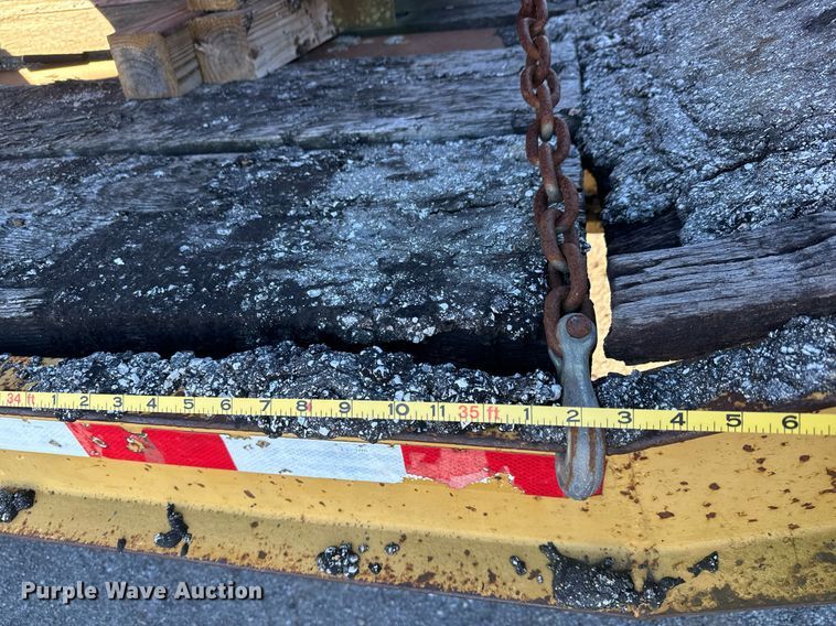 image for item MT9025 1988 Hyster SR35TL drop deck hydraulic tail equipment trailer