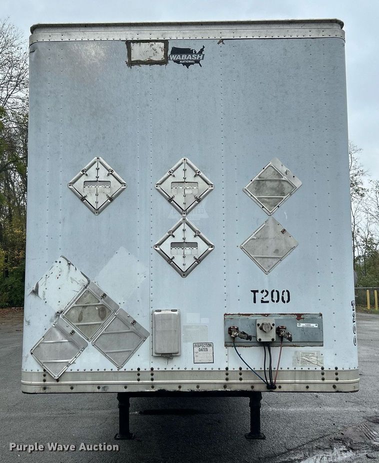 image for item NJ9562 2006 Wabash dry van trailer
