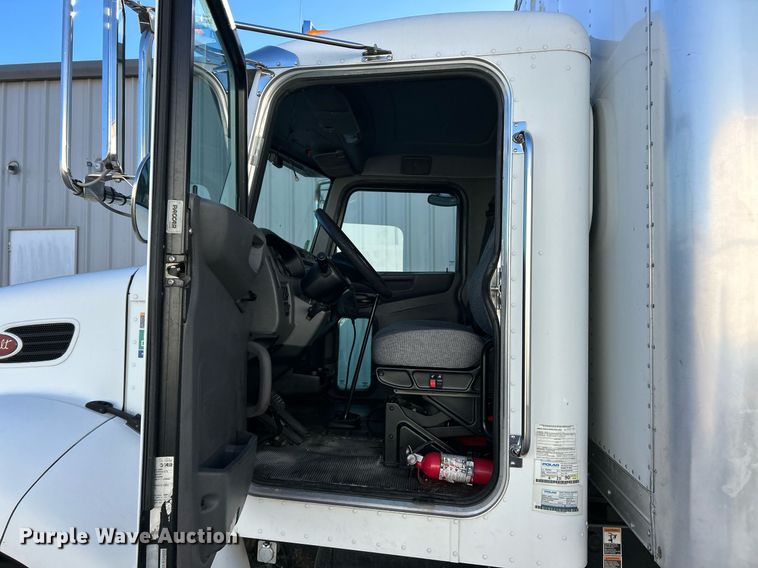 image for item NJ9572 2014 Peterbilt 337 box truck