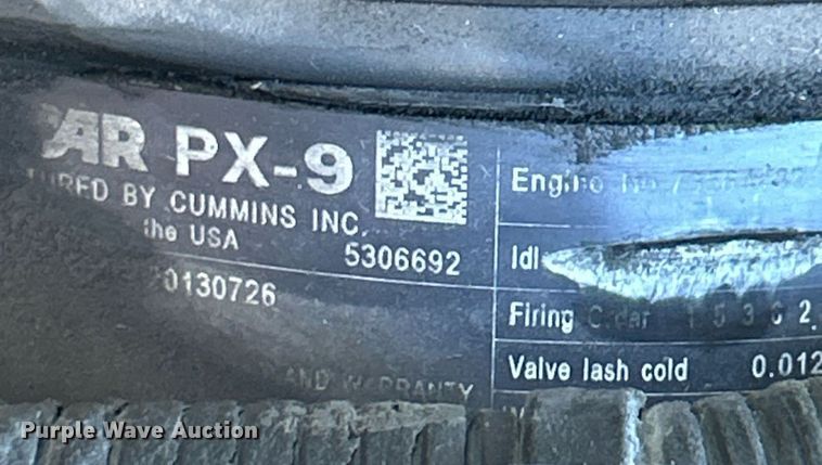 image for item NJ9572 2014 Peterbilt 337 box truck