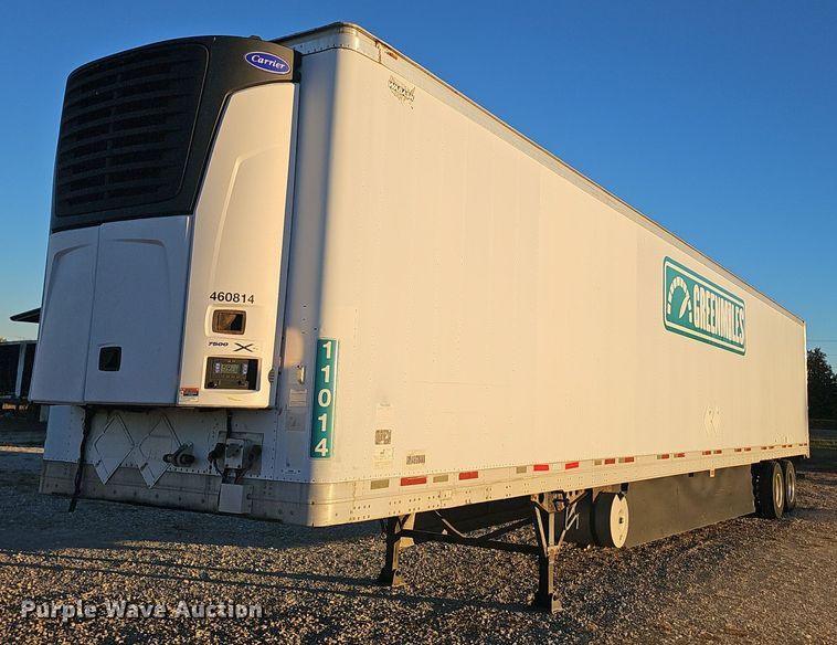 image for item OJ9106 2008 Wabash refrigerated van trailer
