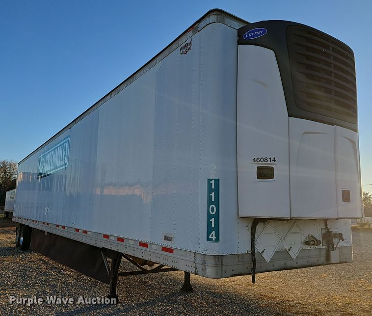 image for item OJ9106 2008 Wabash refrigerated van trailer