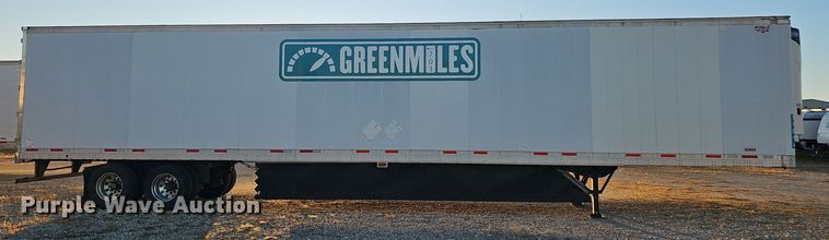 image for item OJ9106 2008 Wabash refrigerated van trailer