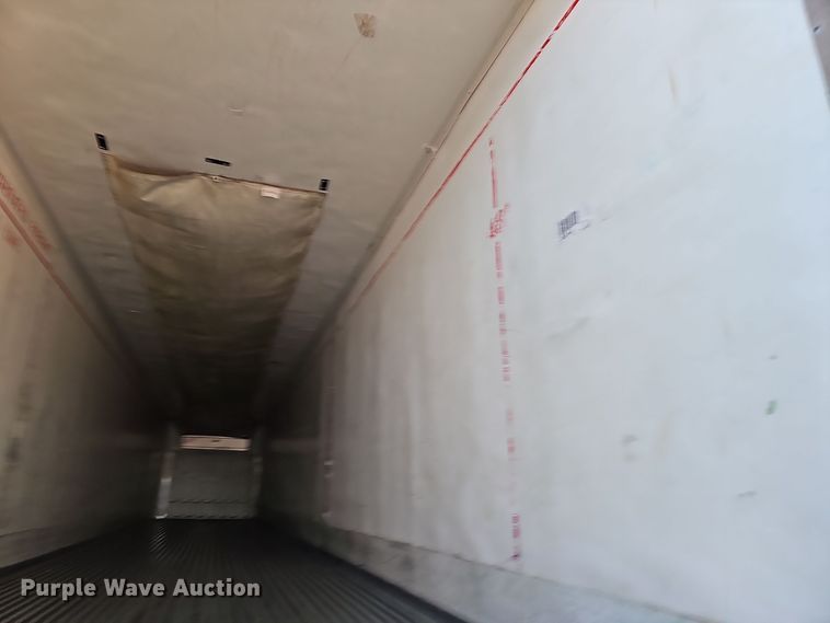 image for item OJ9106 2008 Wabash refrigerated van trailer