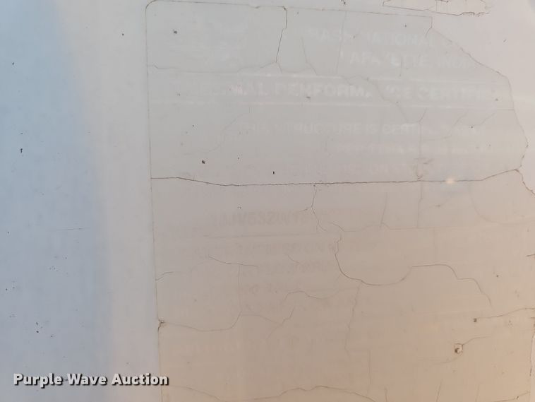 image for item OJ9106 2008 Wabash refrigerated van trailer