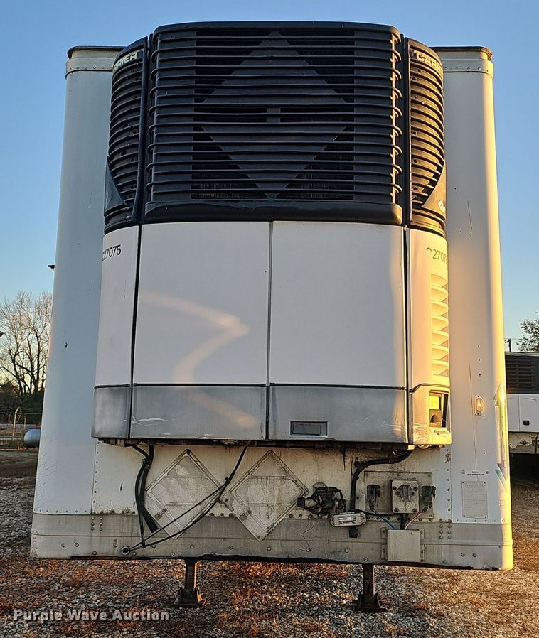 image for item OJ9107 2008 Wabash refrigerated van trailer