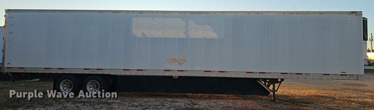 image for item OJ9107 2008 Wabash refrigerated van trailer