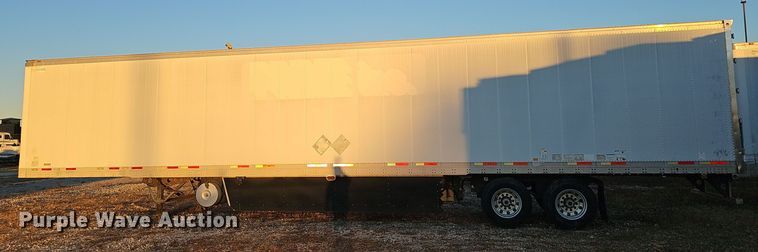 image for item OJ9107 2008 Wabash refrigerated van trailer