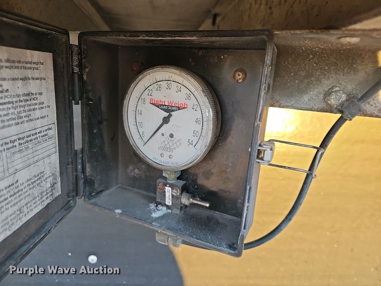 image for item OJ9107 2008 Wabash refrigerated van trailer