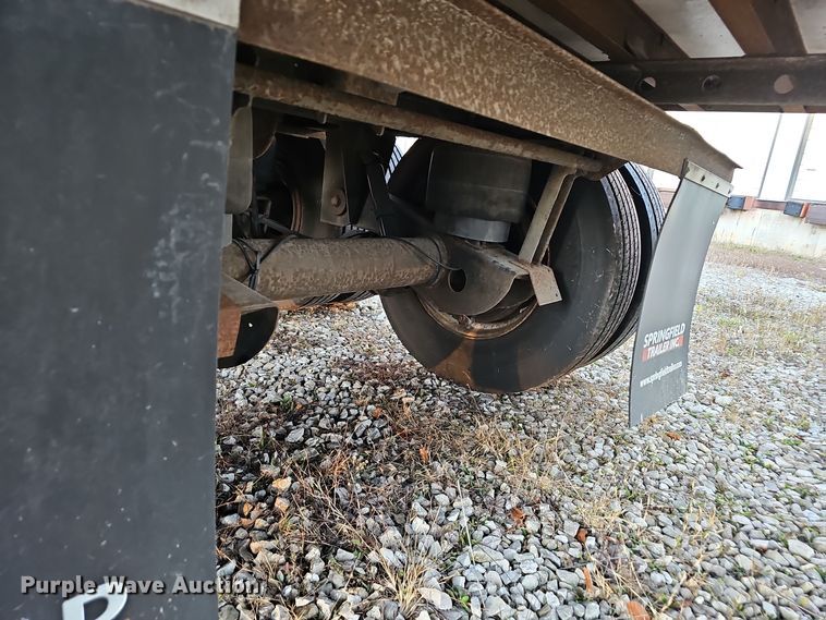 image for item OJ9107 2008 Wabash refrigerated van trailer