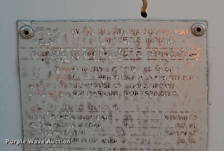 image for item OJ9107 2008 Wabash refrigerated van trailer