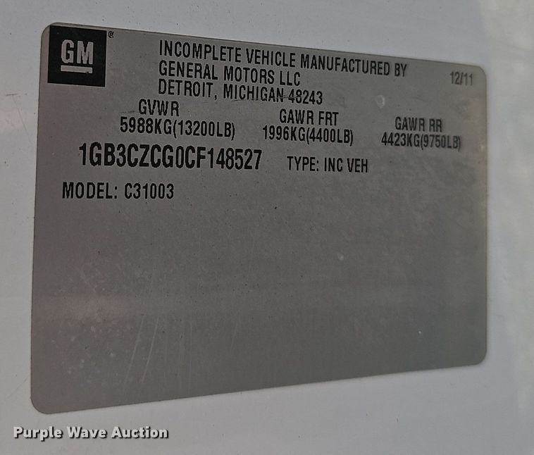 image for item OJ9171 2009 International 8600 SBA 6X4 semi truck