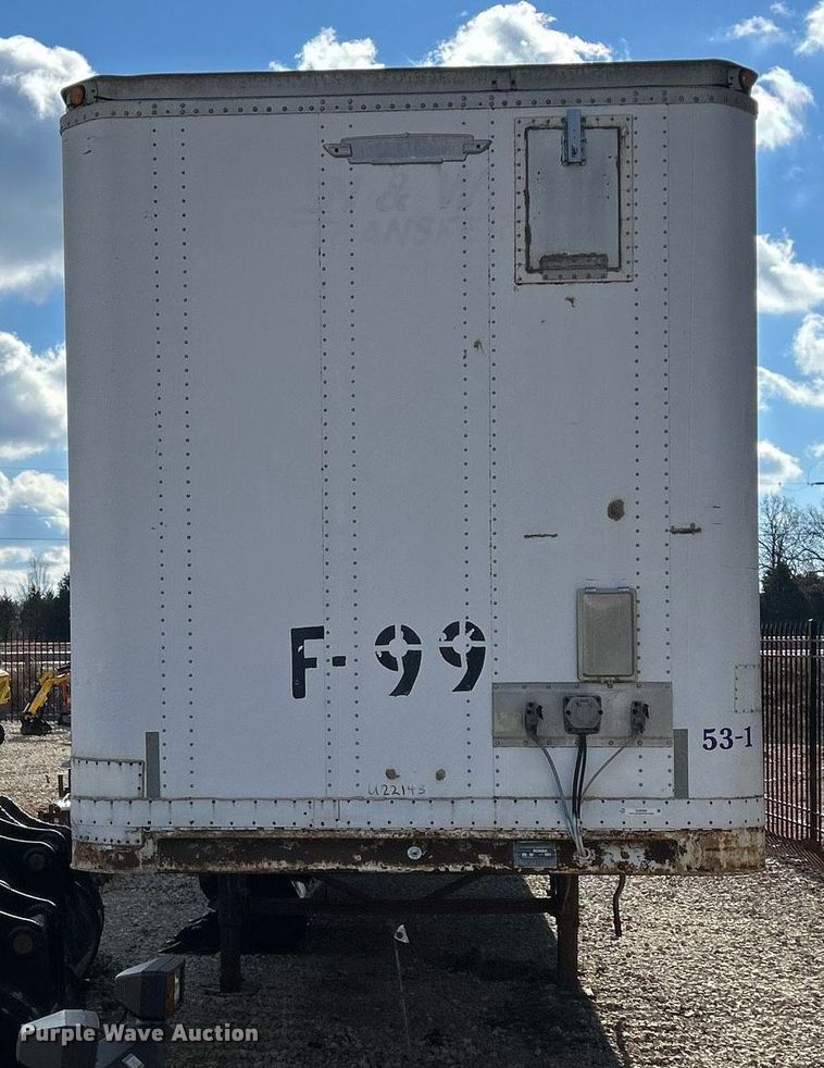 image for item OJ9306 1994 Trailmobile 01JA-1RAY dry van trailer