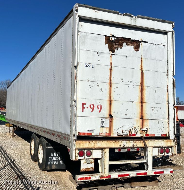 image for item OJ9306 1994 Trailmobile 01JA-1RAY dry van trailer